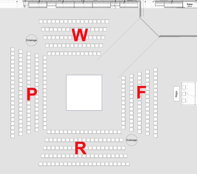 Plan de placement Pessac Saige